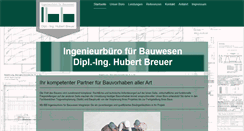 Desktop Screenshot of ibb-breuer.de